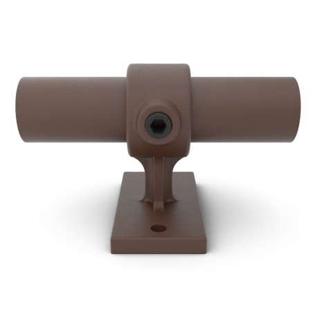 Support de main courante Typ 34, 26.9 mm, Vintage-Brown (Klemp) Support de main courante Typ 34, 26.9 mm, Vintage-Brown (Klemp)