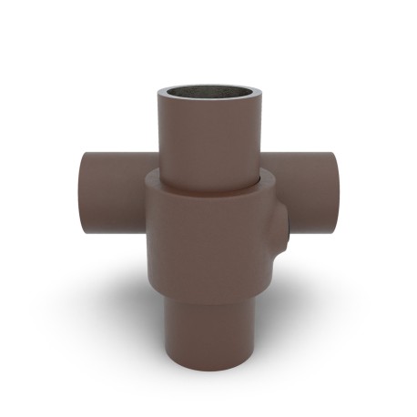 Złącze obejściowe 90° Typ 28, 26.9 mm, Vintage-Brown (Klemp) Złącze obejściowe 90° Typ 28, 26.9 mm, Vintage-Brown (Klemp)