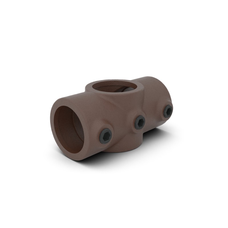 Croce a due vie Typ 22, 26.9 mm, Vintage-Brown (Klemp) - B (26,9 mm)