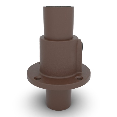 Bride ronde Typ 10T, 26.9 mm, Vintage-Brown (Klemp) Bride ronde Typ 10T, 26.9 mm, Vintage-Brown (Klemp)