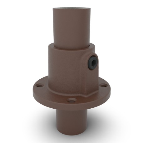 Bride ronde Typ 10T, 26.9 mm, Vintage-Brown (Klemp) Bride ronde Typ 10T, 26.9 mm, Vintage-Brown (Klemp)