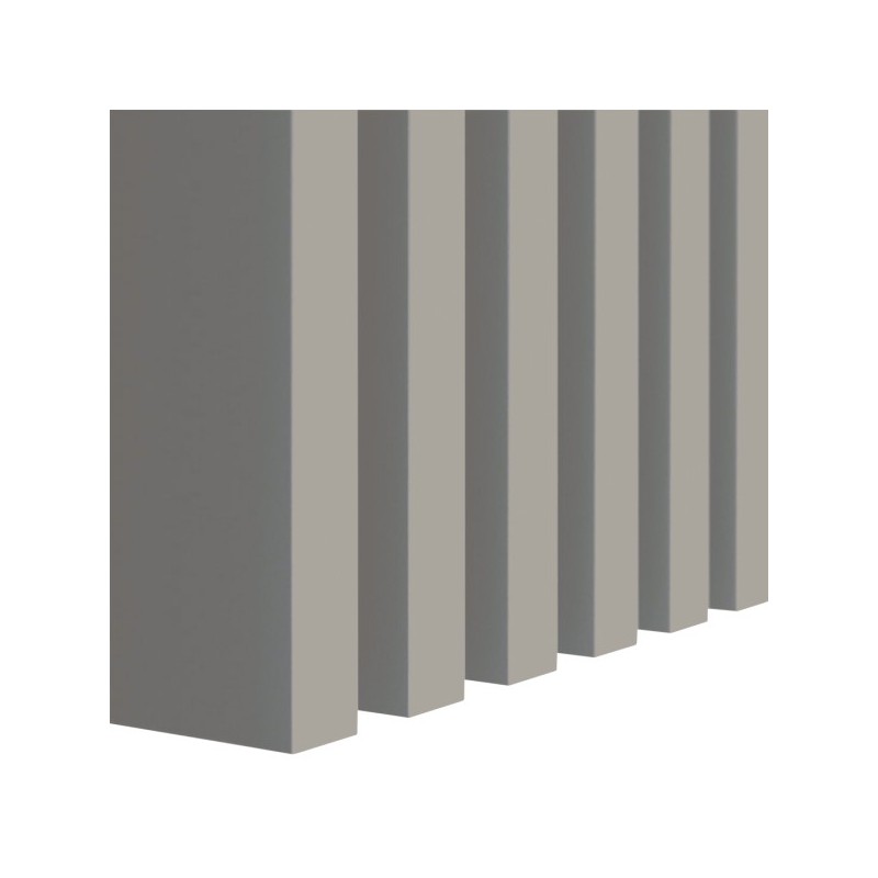 Freestanding MDF Slats 10pcs Cashmere - 30x60mm (Klemp) - MDF slats Freestanding