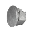 Bouchon métallique fin Type 184, 42,4 mm, Galvanisé (Klemp)