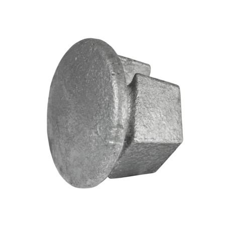 Bouchon métallique fin Type 184, 42,4 mm, Galvanisé (Klemp) Bouchon métallique fin Type 184, 42,4 mm, Galvanisé (Klemp)