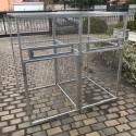 Voliera modulare in alluminio 80x100x150cm (Klemp)