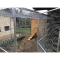 Voliera modulare in alluminio 80x100x150cm (Klemp)