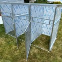 Voliera modulare in alluminio 80x100x150cm (Klemp)