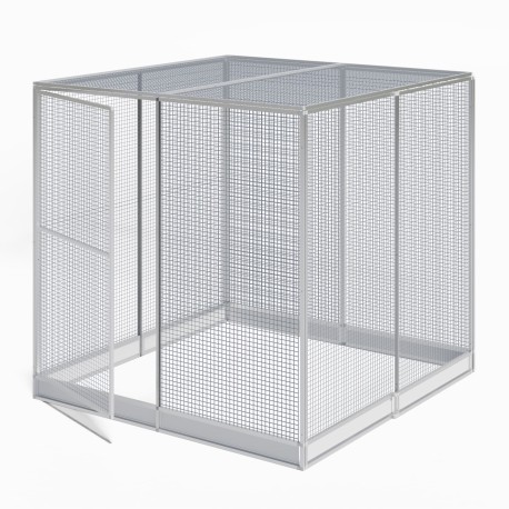Volière voor vogels SafeFloor (Klemp) Volière voor vogels SafeFloor (Klemp)