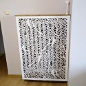 Radiator ombouw − afdekking op maat (Klemp)