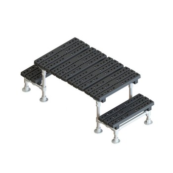 Mini escaleras de cruce de techo con paso de 400 mm (Kee Safety)