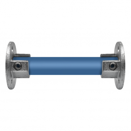 Brida redonda abierta (JUEGO) Typ 15B, 26,9 mm, Galvanizado (Klemp) - Abrazaderas de tubo redondas