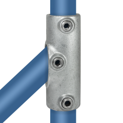 Rohrverbinder Handlaufbefestigung Bis 45°  - Typ 27C - 33,7 mm - Runde Rohrverbindungen - Klemp