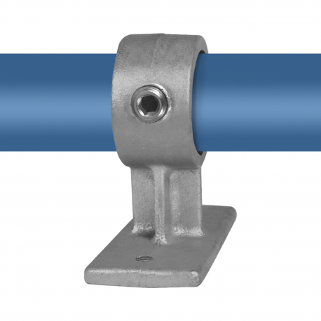 Handrail SupportTyp 34B, 26,9 mm, Galvanized (Klemp) - Round Tubefittings