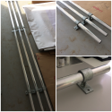 Handrail wall bracket - Type 34C - 33,7 mm Klemp 608034C Round Tubefittings