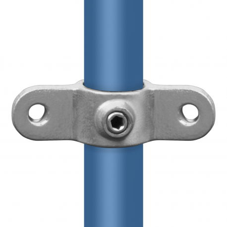 Male Double LugTyp 38C, 33,7 mm , Galvanized (Klemp) - Round Tubefittings
