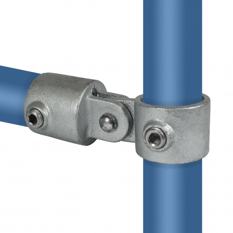 Pivot simple Typ 44C, 33,7 mm , Galvanisé (Klemp) - Colliers de serrage ronds
