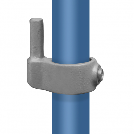 Pin Hinge Typ 63D, 42,4 mm, Galvanized (Klemp) - Round Tubefittings
