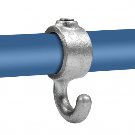 Patère Typ 64C, 33,7 mm , Galvanisé (Klemp) - Colliers de serrage ronds