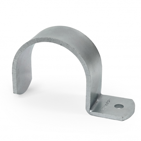 Cap bracket Typ 100A, 21,3 mm, Galvanized (Klemp) - Round Tubefittings