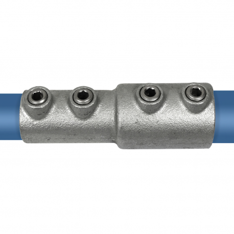 Straight Couplingwith gradientTyp 8VCB, 33,7 - 26,9 mm, Galvanized (Klemp) - Round Tubefittings