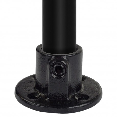 Wall Flange - Type 10D - 42,4 mm (Black) Klemp 6080Z10D Black Tubefittings Wall Flange - Type 10D - 42,4 mm (Black) Klemp 6080Z10D Black Tubefittings