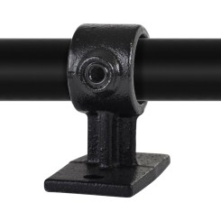 Rohrverbinder Handlaufhalterung  - Typ 34A - 21,3 mm (Schwarz) - Schwarze Rohrverbindungen - Klemp
