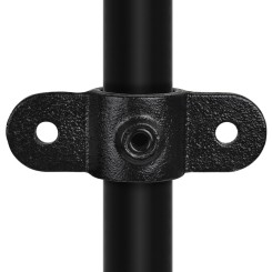 Rohrverbinder Gelenkaugel Doppel  - Typ 38B - 26,9 mm (Schwarz) - Schwarze Rohrverbindungen - Klemp