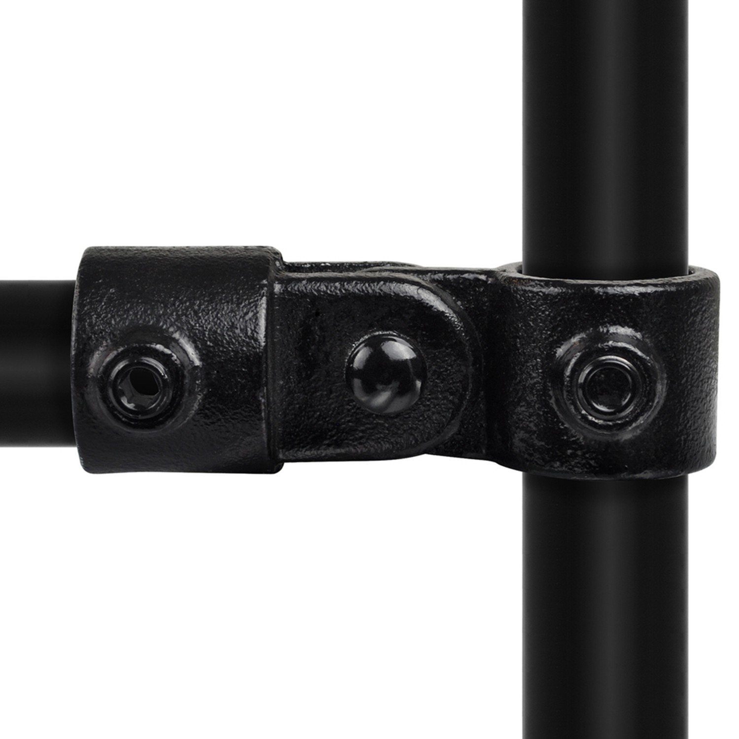 x84;Einfach günstig Kaufen-Rohrverbinder Elenkstück Einfach - Typ 44C - 33,7 mm (Schwarz). Rohrverbinder Elenkstück Einfach - Typ 44C - 33,7 mm (Schwarz) <![CDATA[Der Rohrverbinder Typ 44 ist ein einfaches Gelenkstück, das auch als T-Gelenk genannt, wird zum Verbinden vo