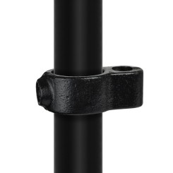 Rohrverbinder Stellringauge  - Typ 62B - 26,9 mm (Schwarz) - Schwarze Rohrverbindungen - Klemp