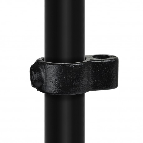 Eye Hinge Typ 62B, 26,9 mm, Black (Klemp) - Black Tubefittings