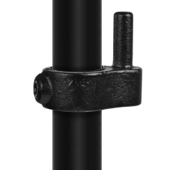 Rohrverbinder Stellringzapfen  - Typ 63B - 26,9 mm (Schwarz) - Schwarze Rohrverbindungen - Klemp