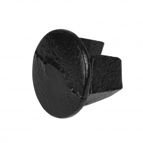 Inslagdop MetaalTyp 73B, 26,9 mm, Zwart (Klemp) - Zwarte buiskoppelingen