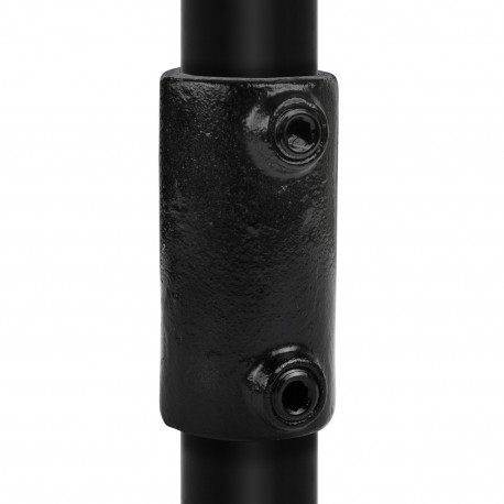 Koppelmof Typ 8B, 26,9 mm, Zwart (Klemp) - Zwarte buiskoppelingen