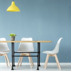 KLEMP Tischbeine Industrial Metall Schwarz Tischgestell industrieller