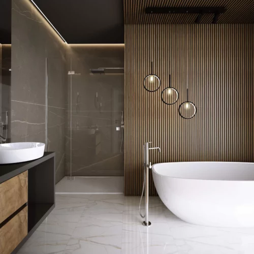 Lamele wodoodporne do łazienki i sauny – funkcjonalne i estetyczne wykończenie