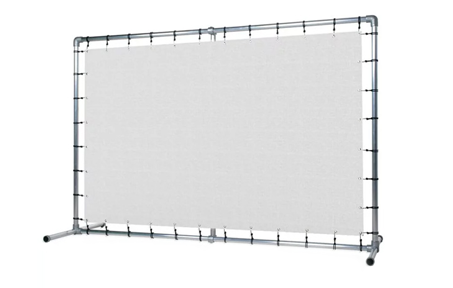 Presentatie Wandbanner Aluminium Stretch Frame