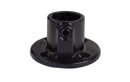 Flange Typ 10B, 26,9 mm, Black