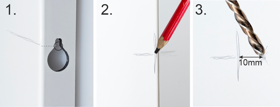 Montage met schroeven