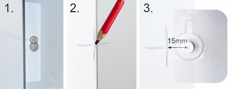 Montage met klevende spijker