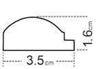 Left finishing strip