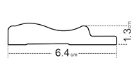 Linker afwerkstrip